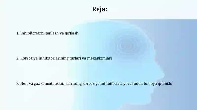Neft va gaz sanoati qurilmalarini karroziyadan himoyalashda ingibitorlardan foydalanish 2