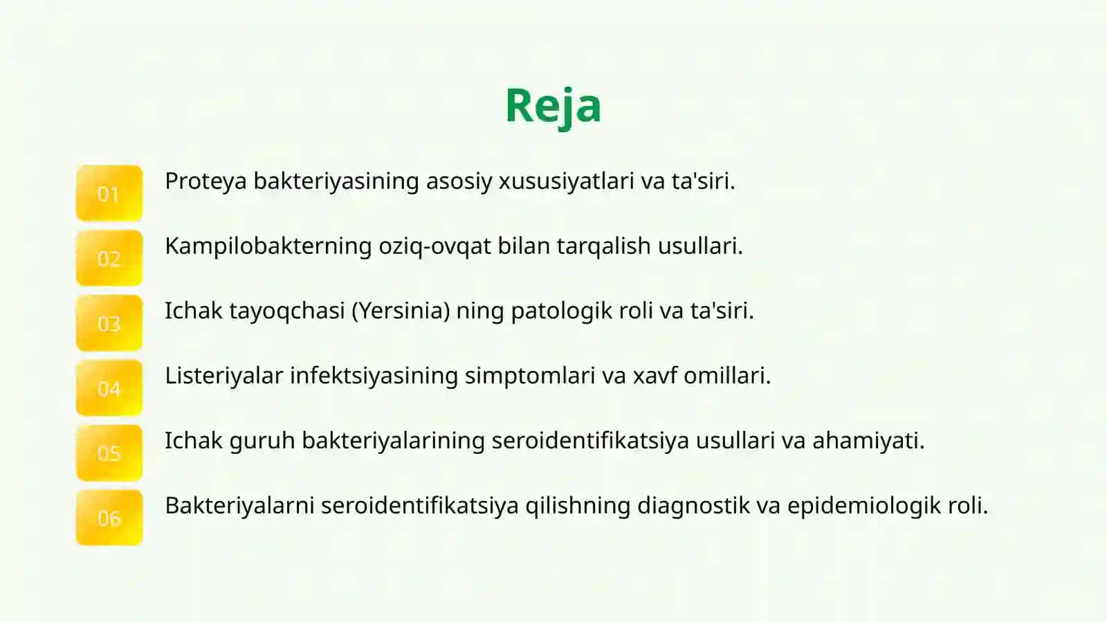Ichak guruhi bakteriyalarining seroidentifikatsiya usullari va ahamiyati 2