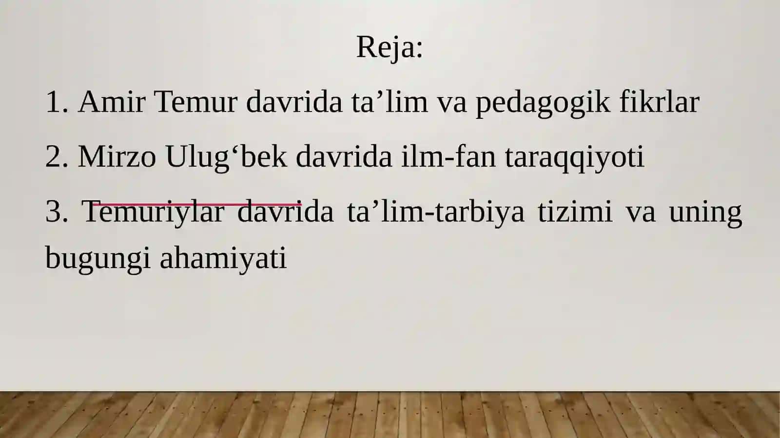 TEMURIYLAR DAVRIDA (2-RENESSANS) TA'LIM-TARBIYA VA PEDAGOGIK G'OYALAR TARAQQIYOTI 2