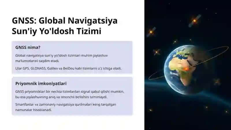 GNSS va GPS Priyomniklari 2