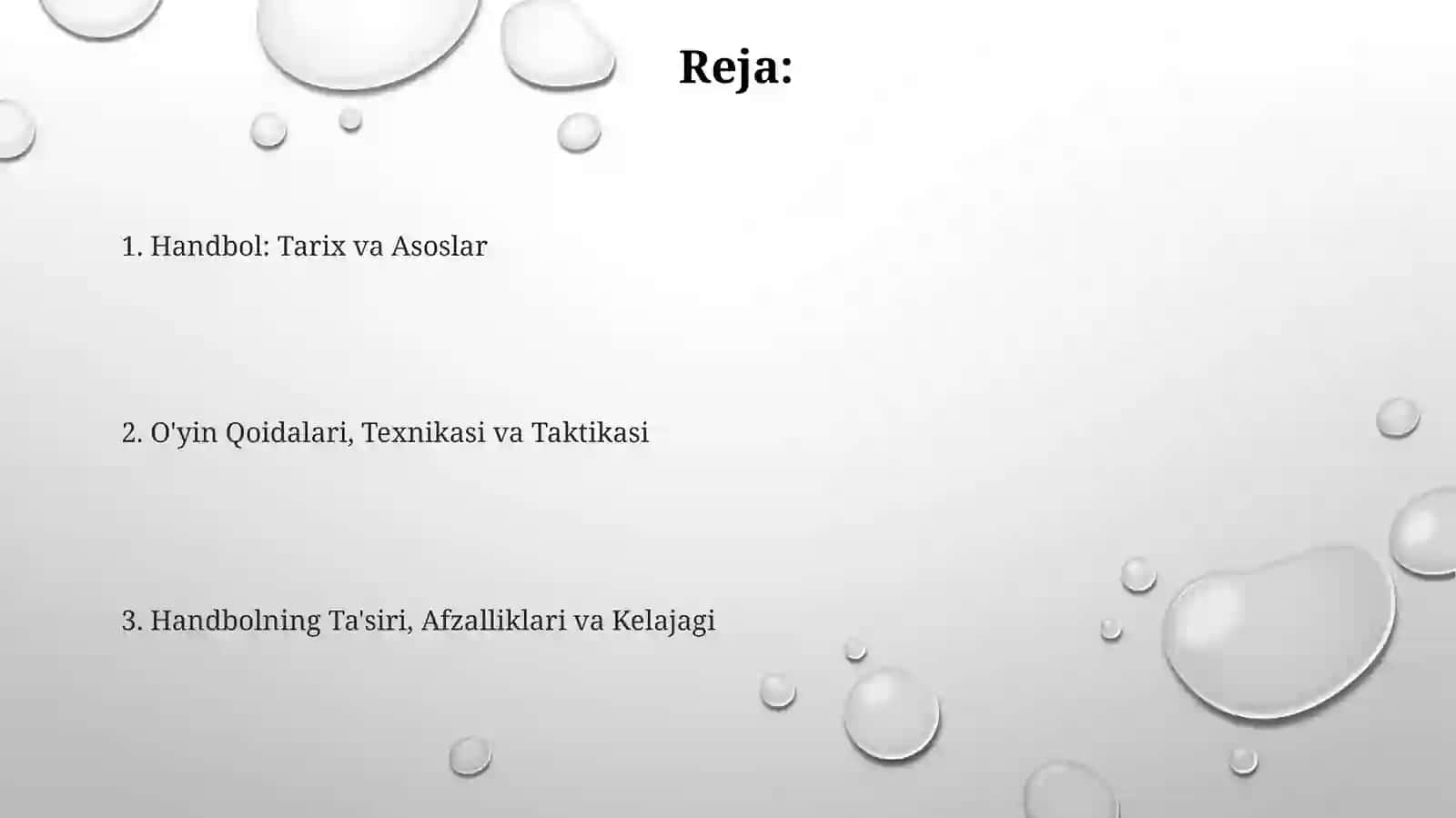 Handbol: Tarix va Asoslar 2