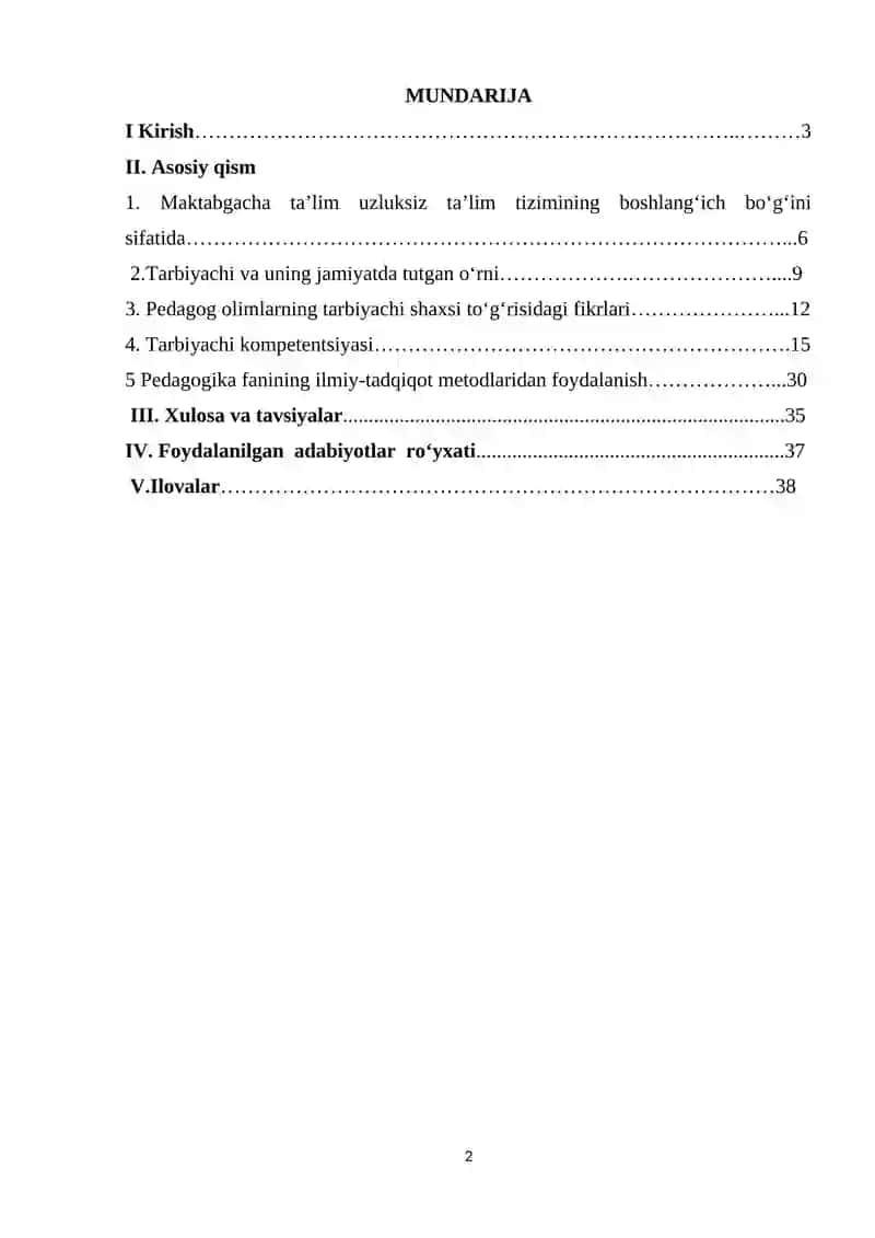Maktabgacha ta’lim tashkilotiga bolaning moslashuvida tarbiyachisining kompetentsiyasi 2