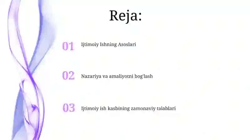 Ijtimoiy Ishning Asoslari va Ijtimoiy Ishchi Kasbining Zamonaviy Talablari 2