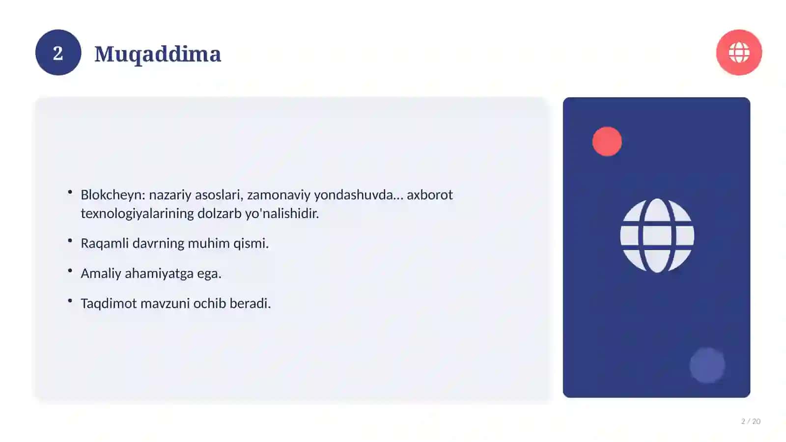 Blokcheyn: nazariy asoslari, zamonaviy yondashuvda (Esse) 2