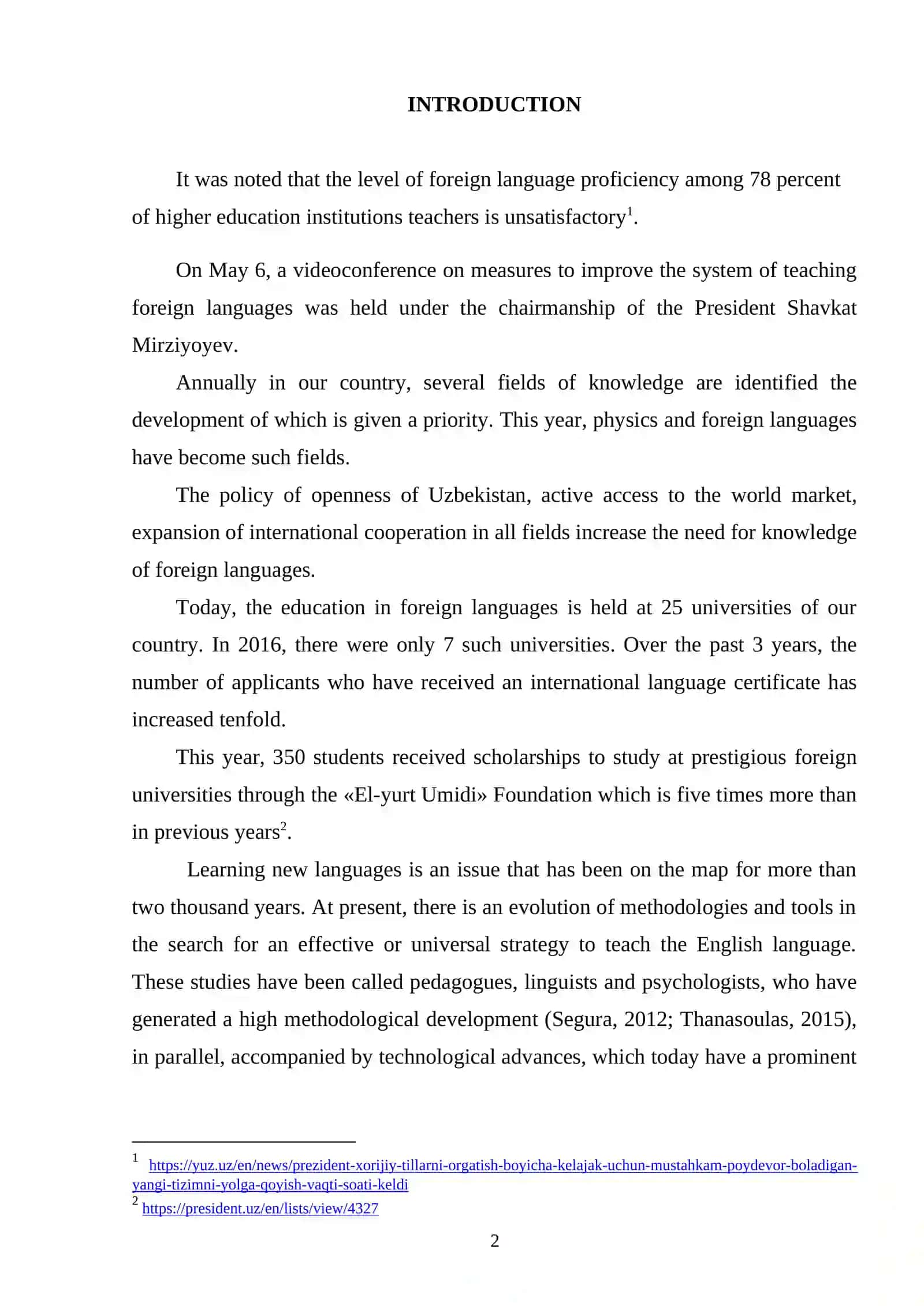 FACTORS INFLUENCING FOREIGN LANGUAGE LEARNING 2