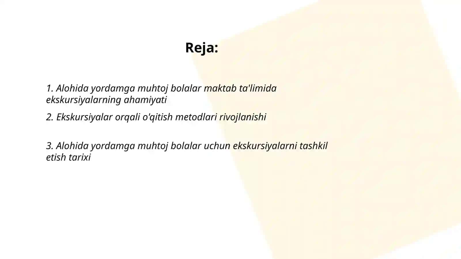 Alohida yordamga muhtoj bolalar maktab ta'limida ekskursiyalarning tarixi 2