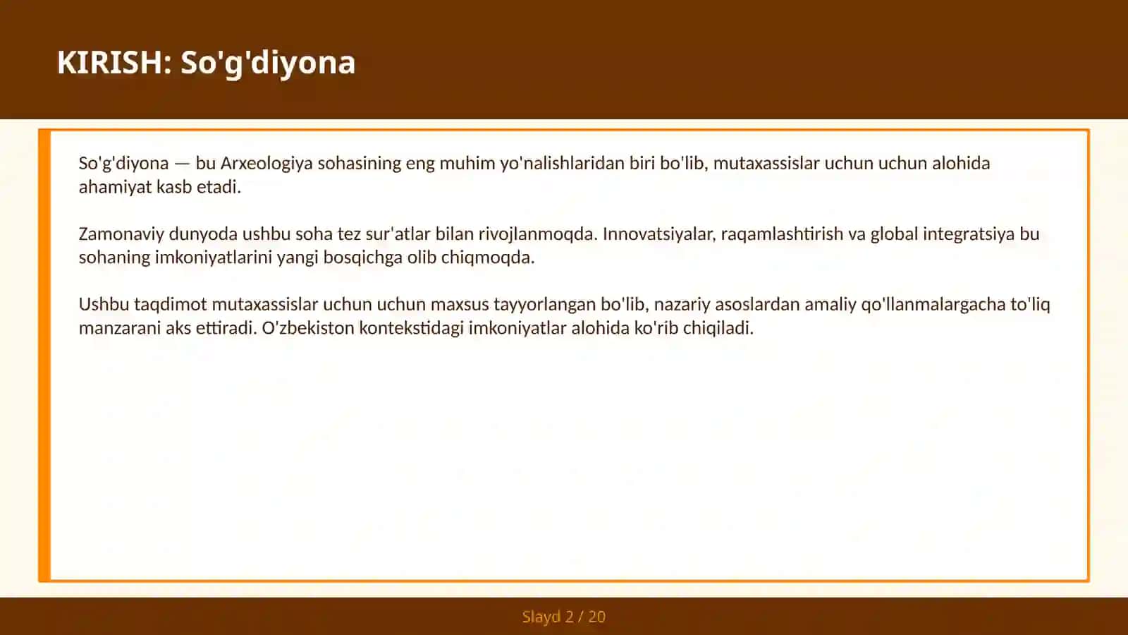 SO'G'DIYONA 2