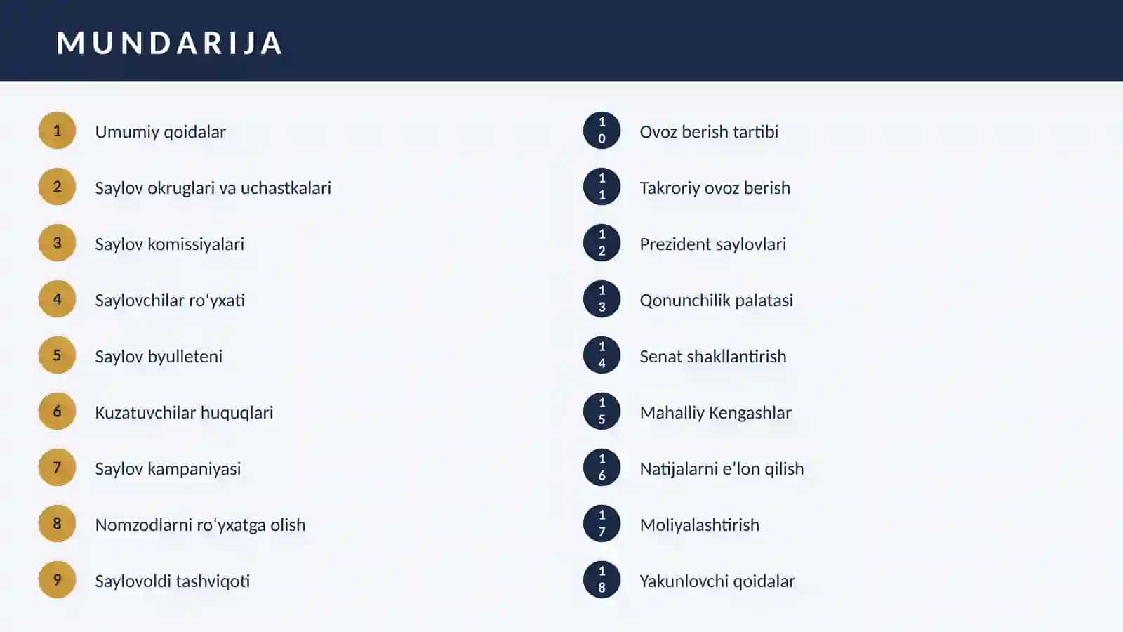 SAYLOV KODEKSI 2