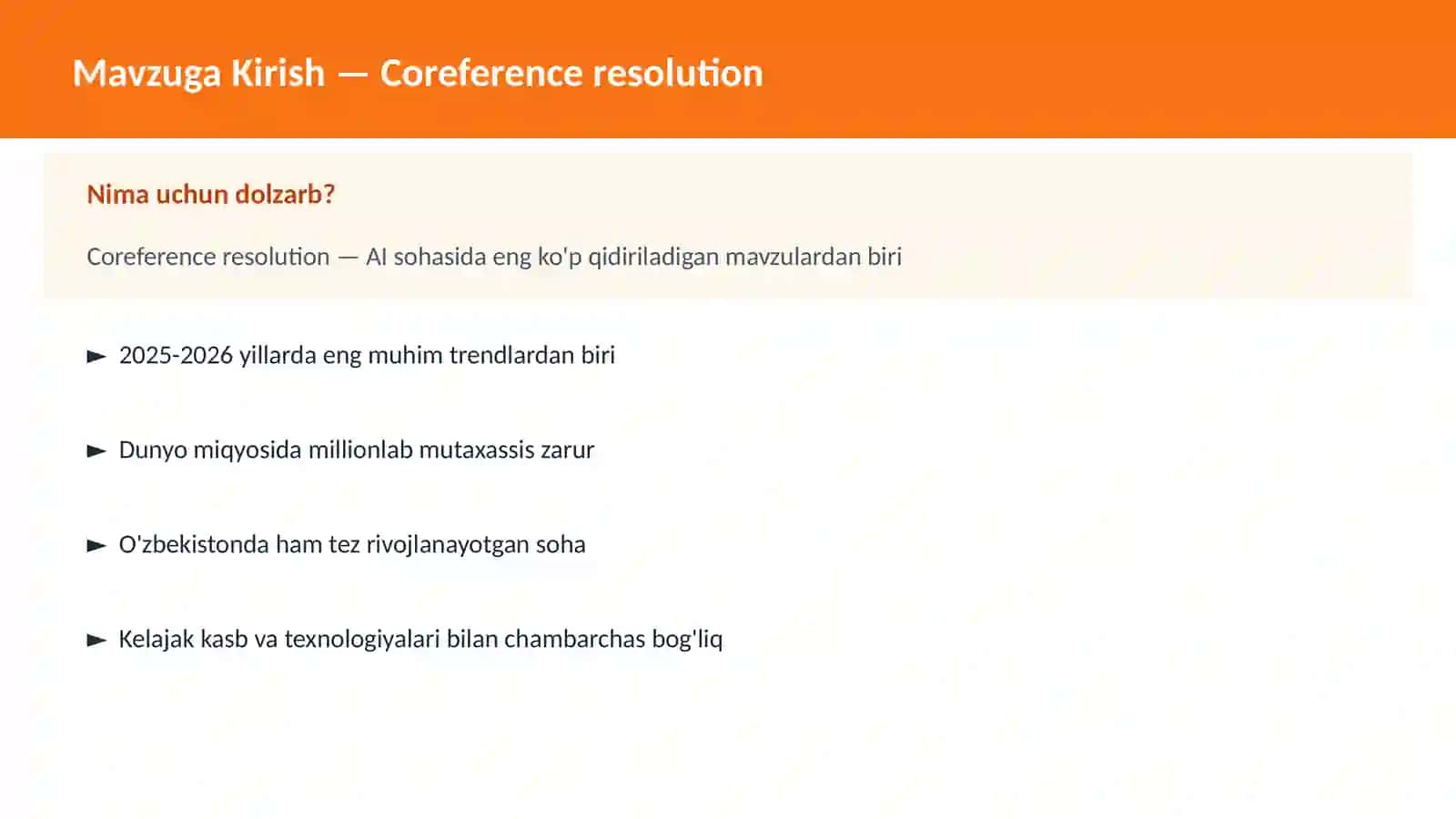 Coreference resolution 2