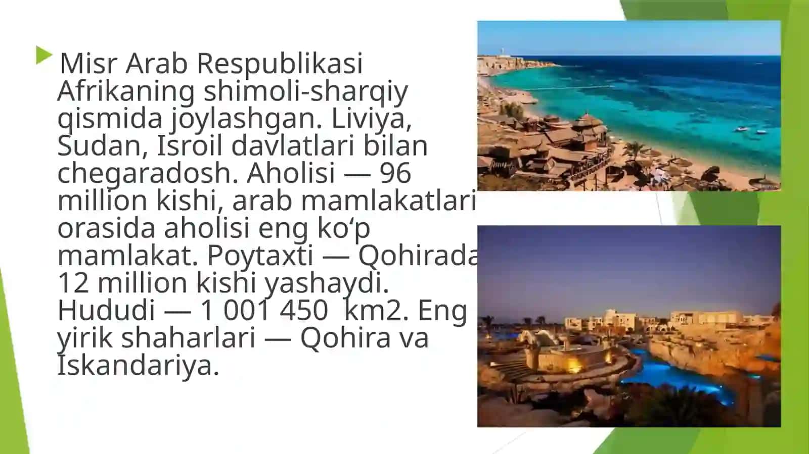 Misr turizmi va uning o'ziga xos tomonlari 2