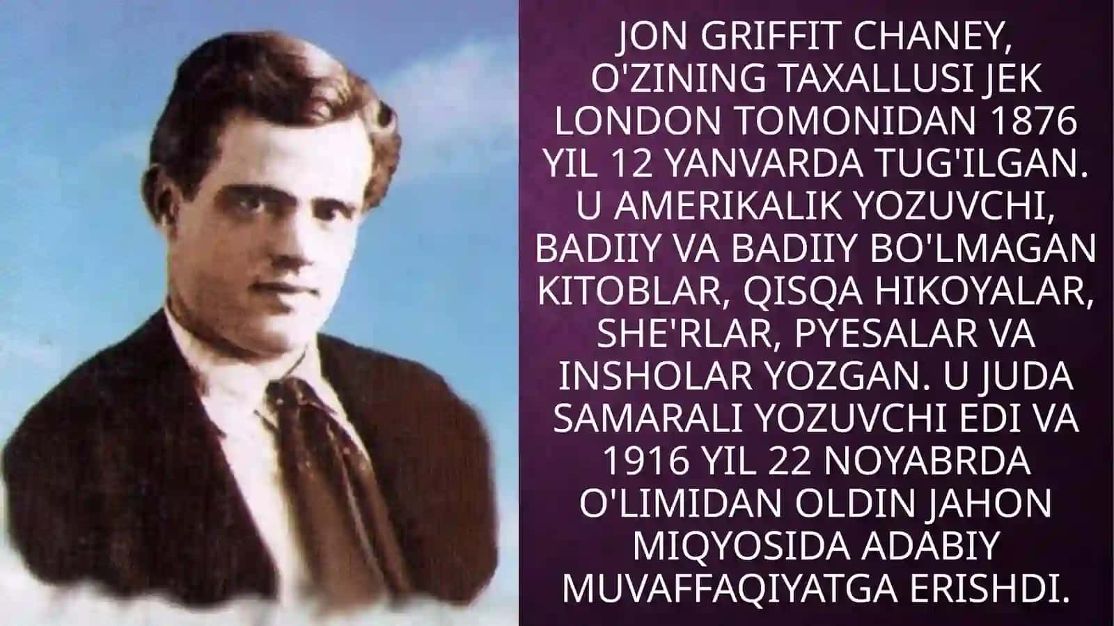"MARTIN IDEN” ROMANI HAQIDA 2