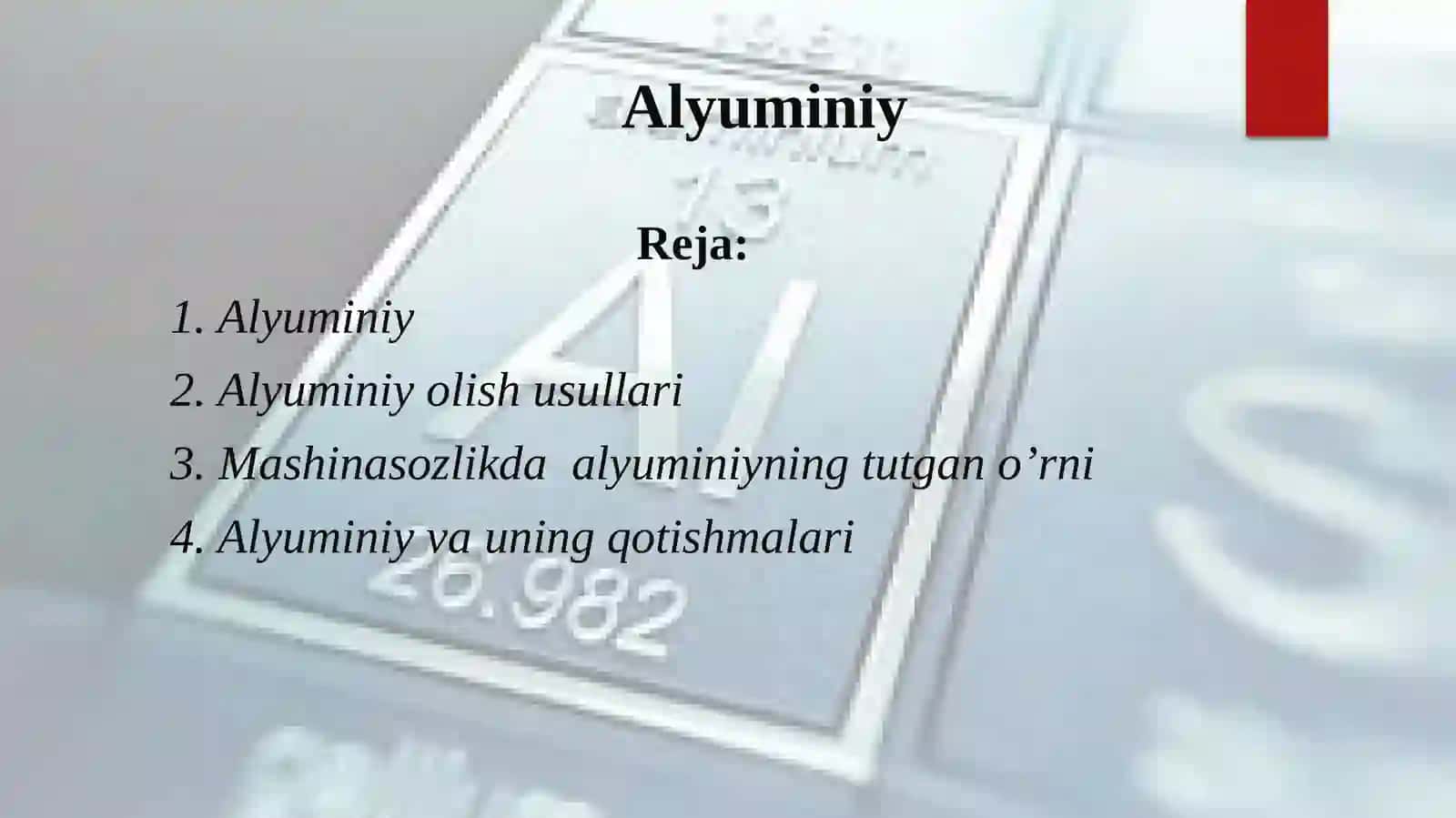 Alyuminiy 2