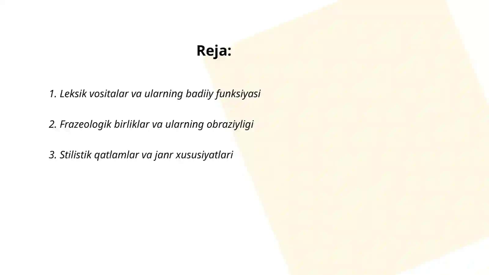 Badiiy asar tili 2