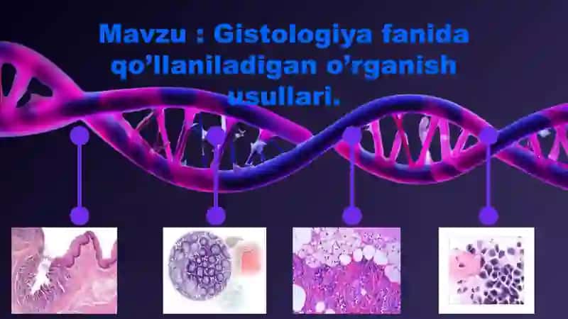 Gistologiya fanida qo'llaniladigan o’rganish usullari 2