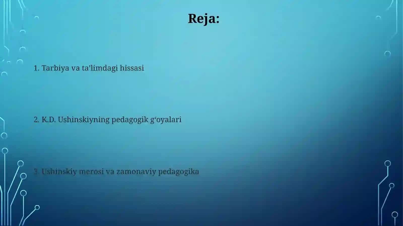 K.D.Ushinskiyningta’limvatarbiyasohasidagixizmatlari 2