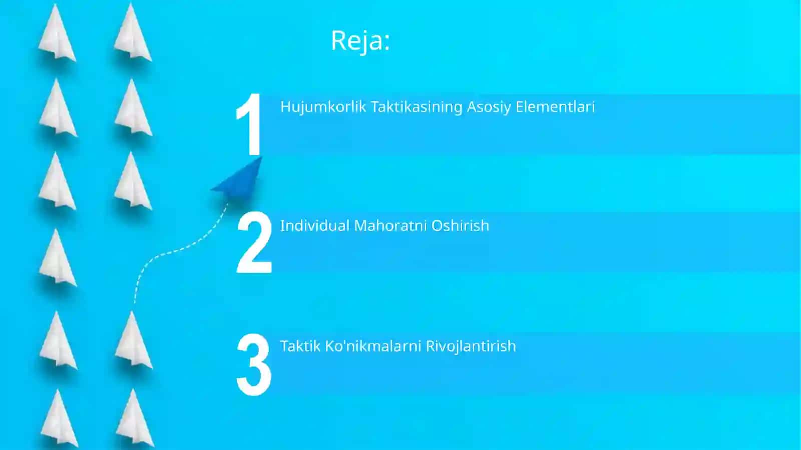 Hujumkorlik Taktikasining Asosiy Elementlari 2
