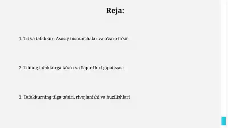 Til va tafakkur 2