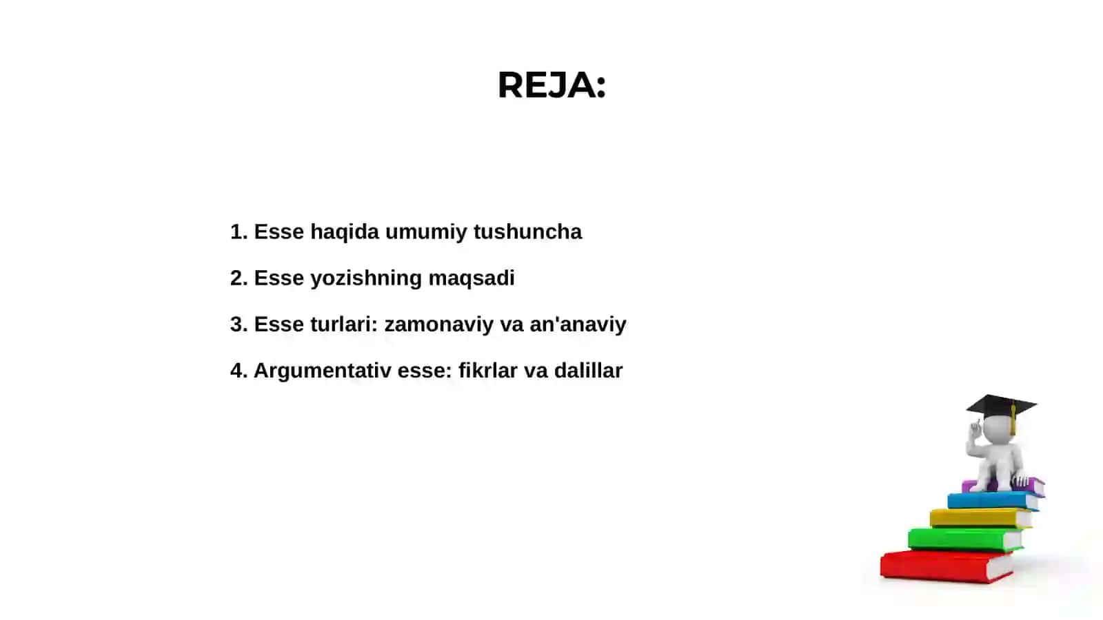 Esse haqida tushuncha 2