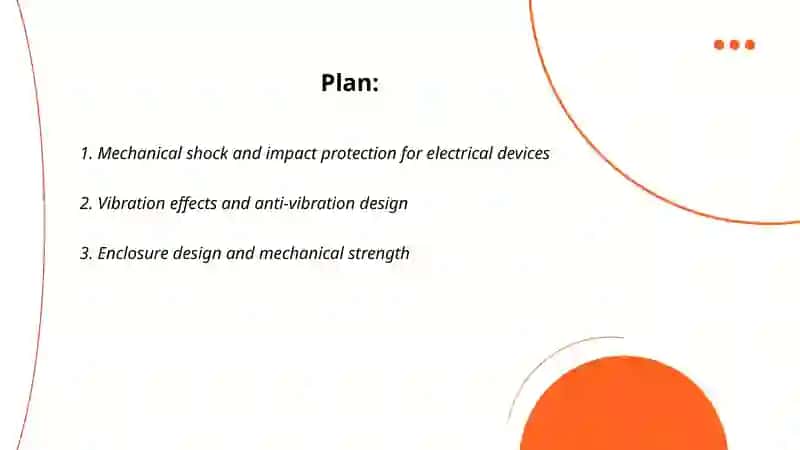 "Protection of electrical devices" 2