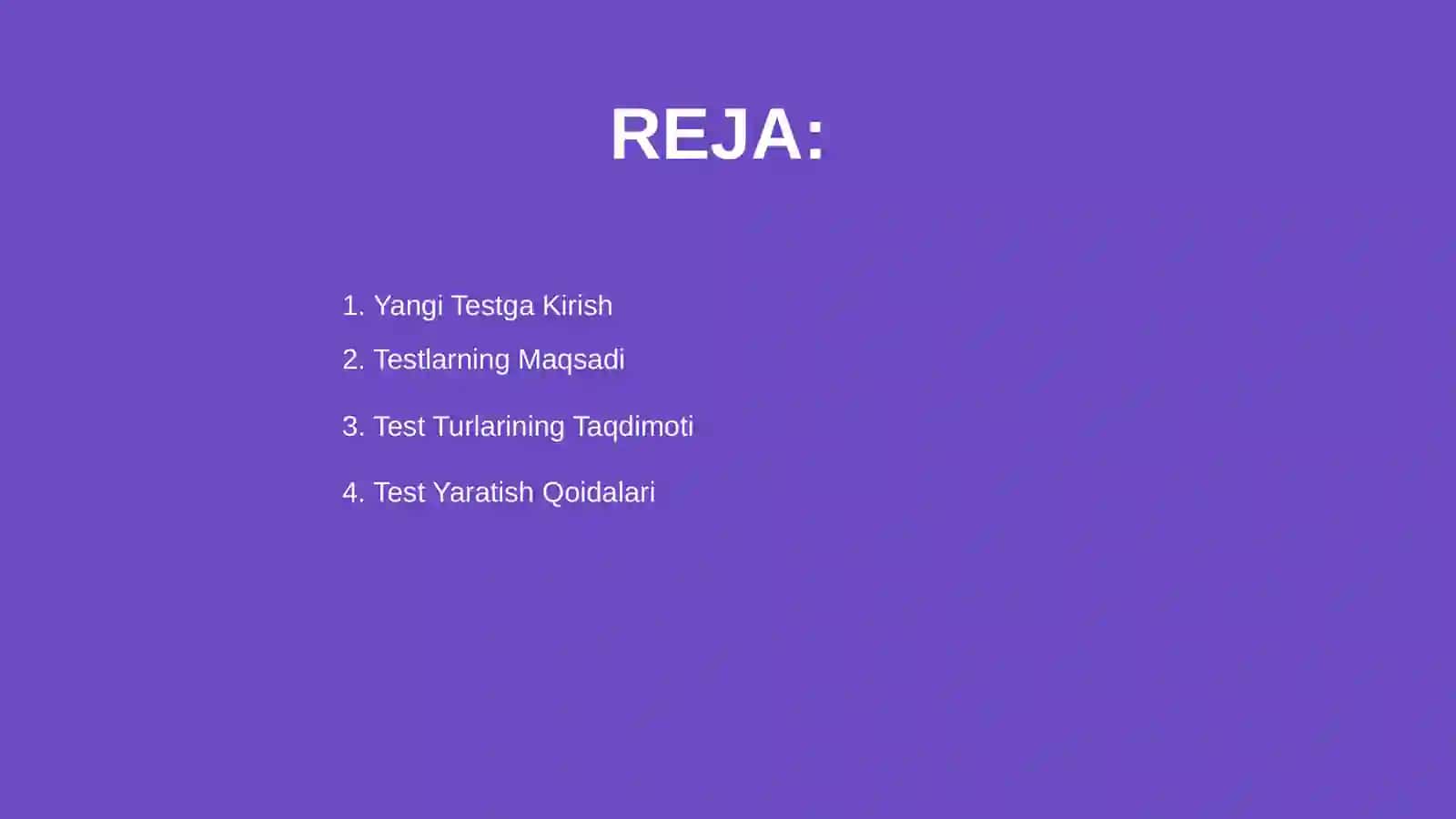 Yangi Test 2
