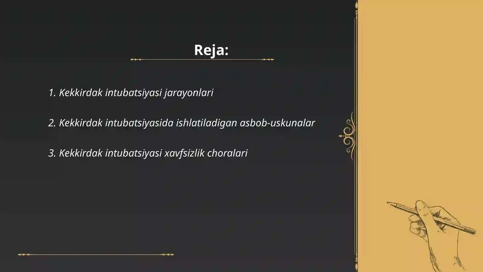 Kekkirdak intubatsiyasi 2