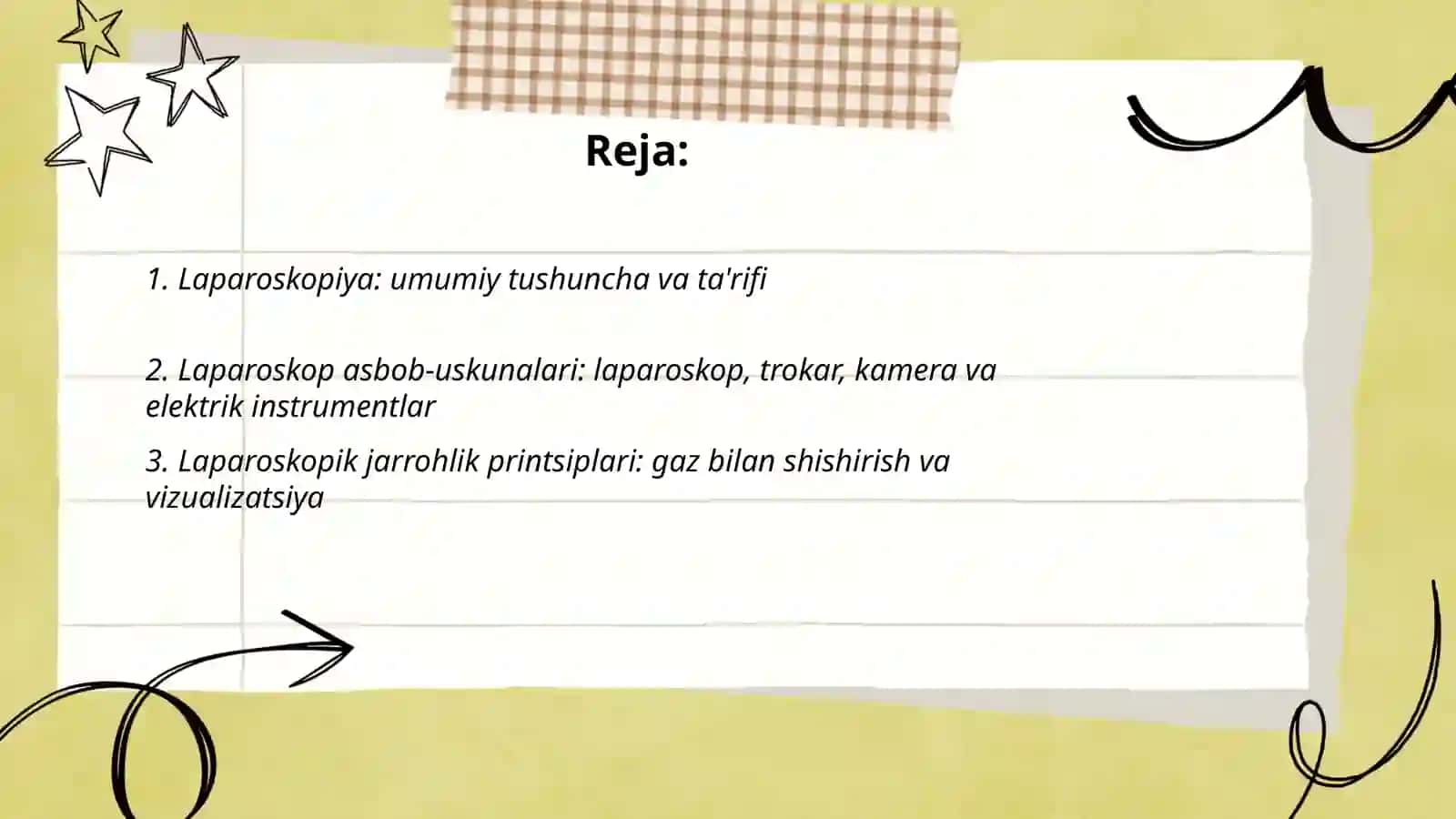 Laparoskop haqida tushuncha 2