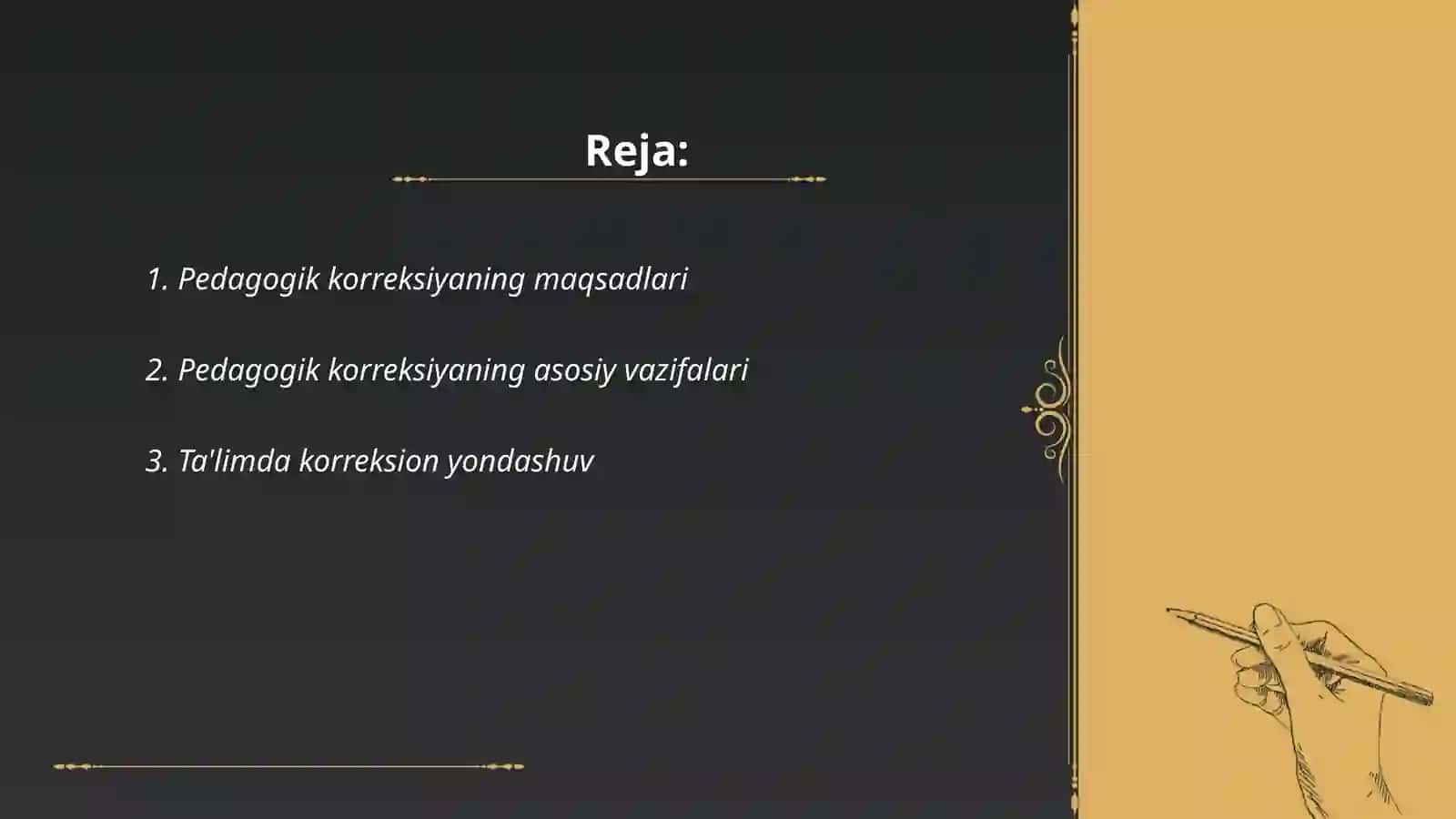 Pedagogik korreksiyaning maqsad va vazifalar 2
