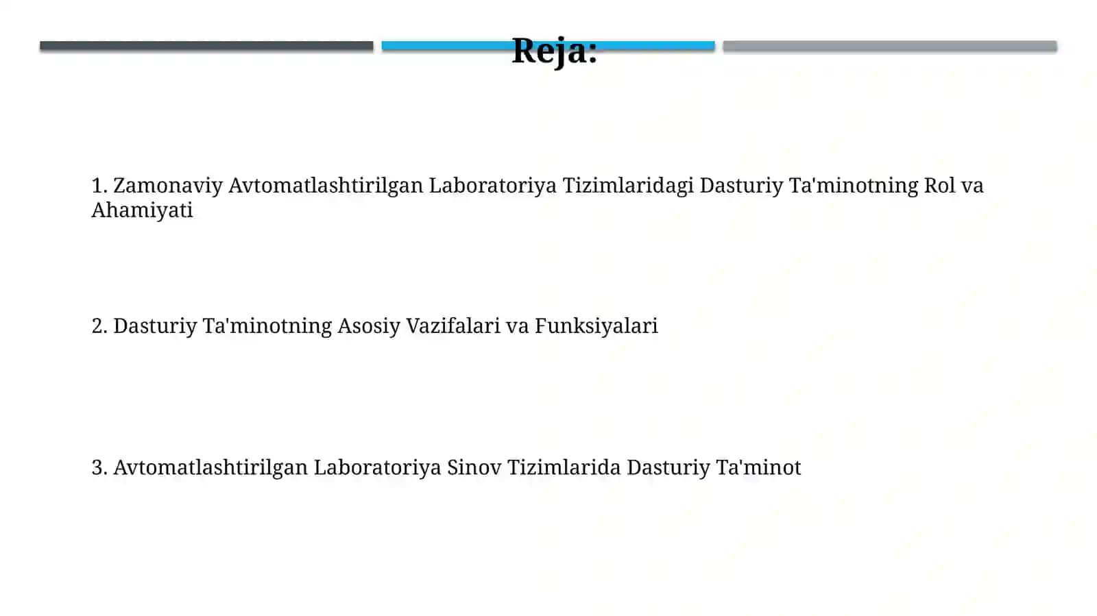 Zamonaviy Avtomatlashtirilgan Laboratoriya Tizimlaridagi Dasturiy Ta'minot 2