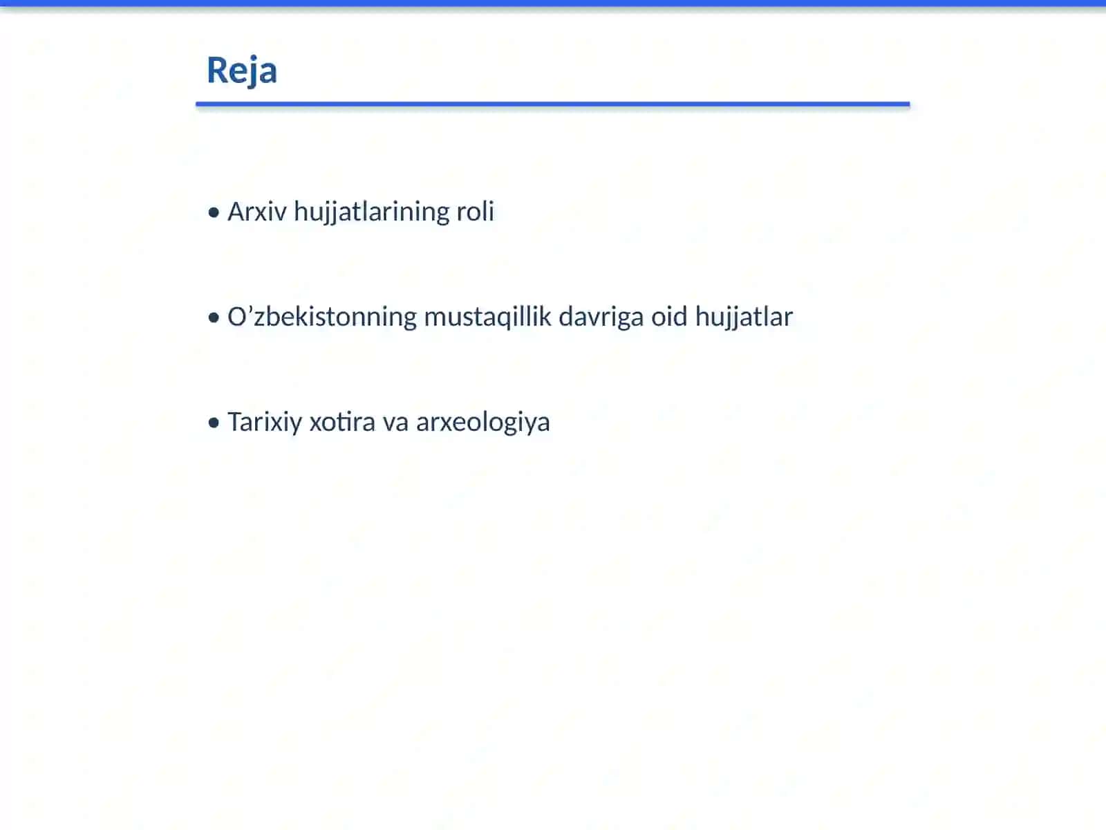 O’zbekistonning XX asr tarixiga oid manbalar 2