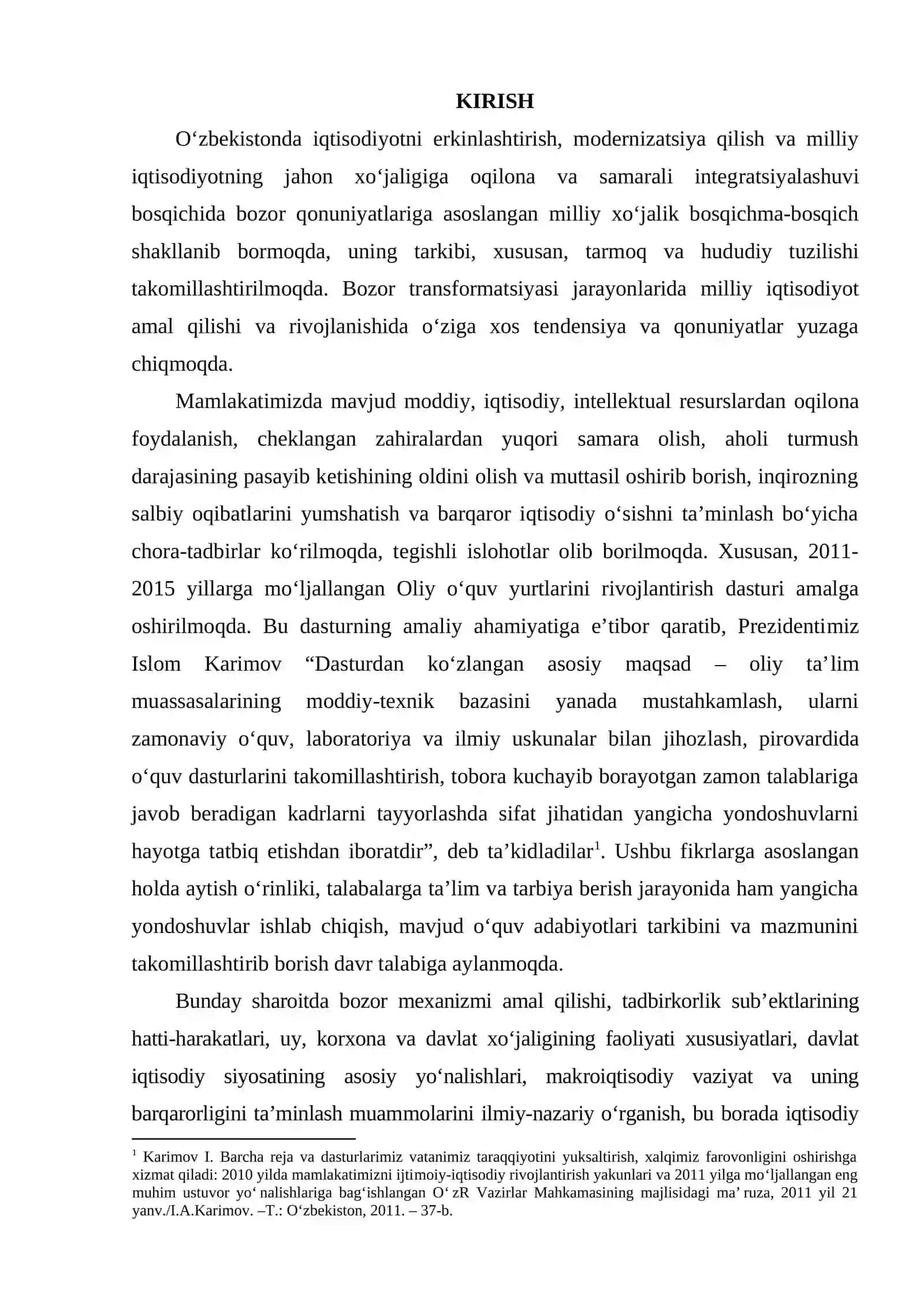 Mikroiqtisodiyot fanining maqsada va vazifalari 2