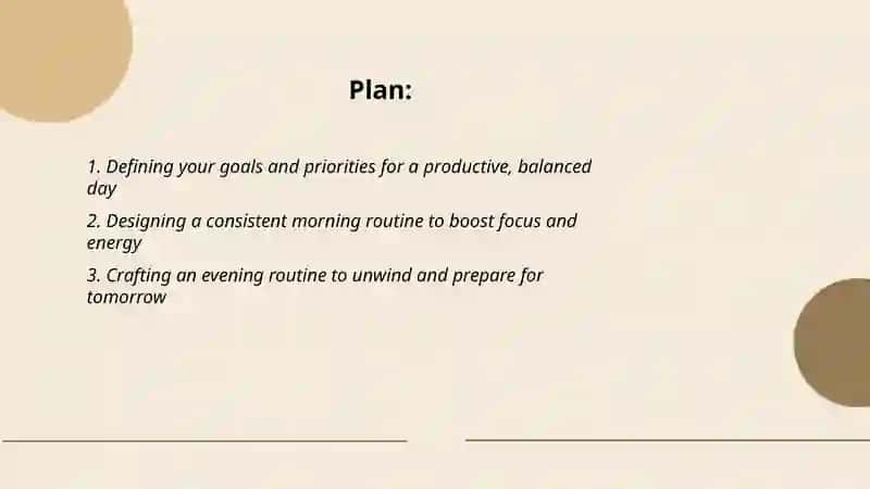 How to Create a Prodactive and Balanced Daily Routine 2