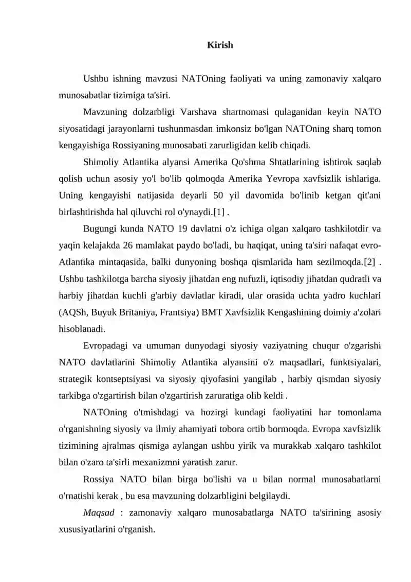 Shimoliy Atlantika ittifoqi 2