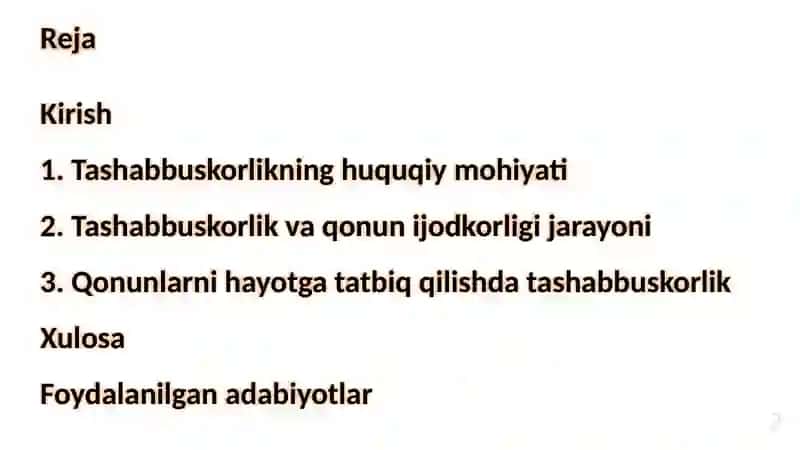 Zamonaviy jamiyatda huquq 2