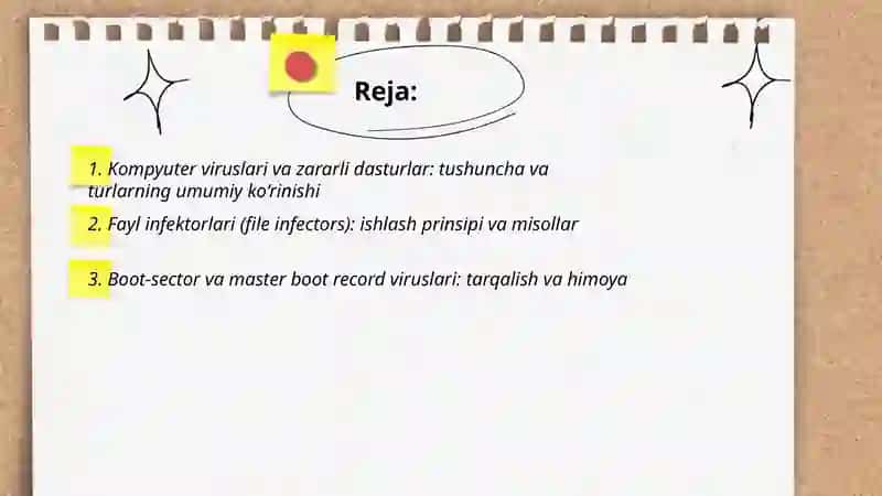 Kompyuter viruslari va zararli dasturlar 2