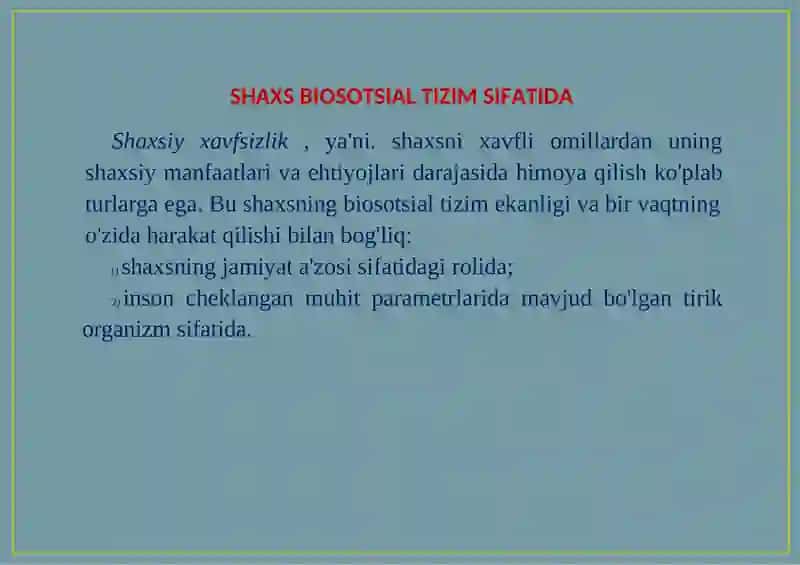 SHAXSNING IQTISODIYXAVFSIZLIGI 2