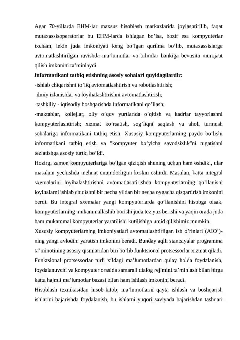 Kompyuter tizimlari xafsizligi 2