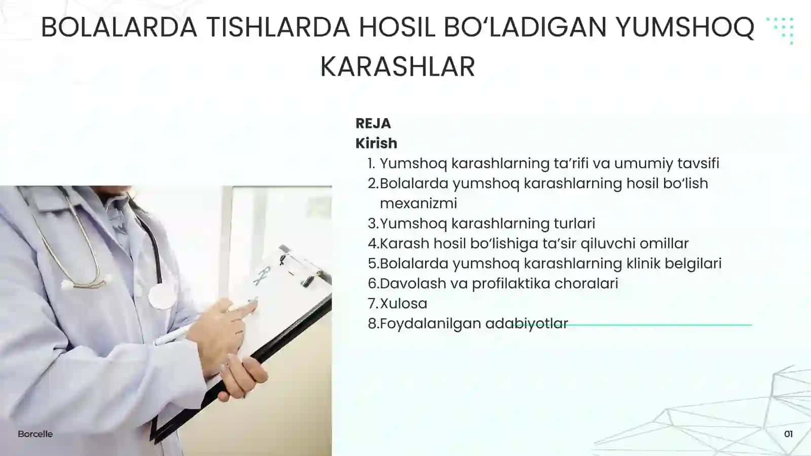 BOLALARDA TISHLARDA HOSIL BO‘LADIGAN YUMSHOQ KARASHLAR 2