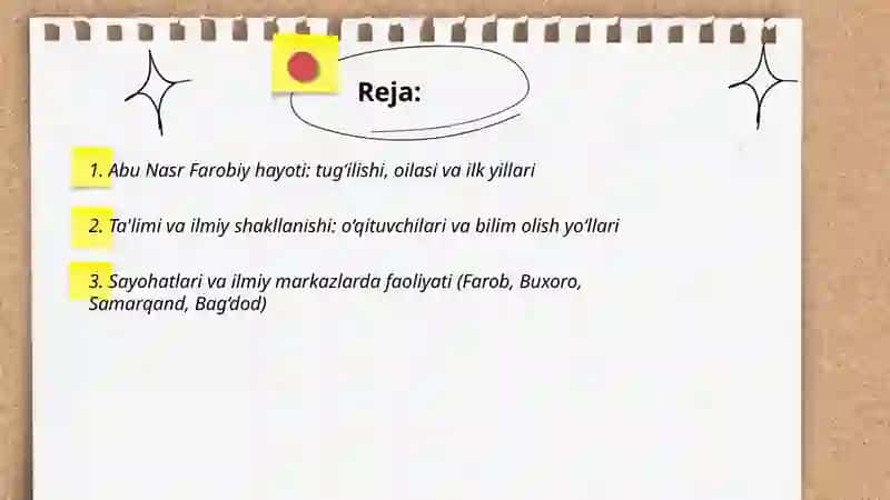 Abu Nasr Farobiy hayoti va ilmiy faoliyati 2