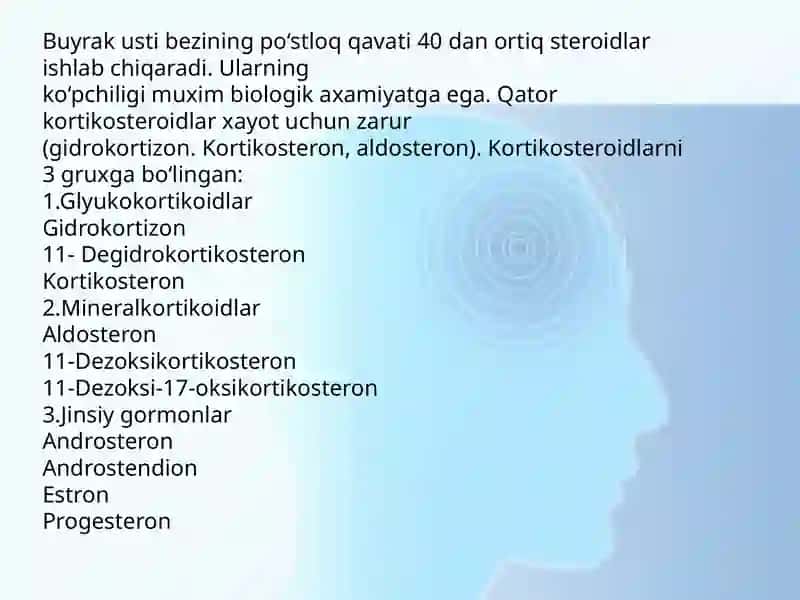 Moddalar almashinuvi gata’siretuvchivositalar 2