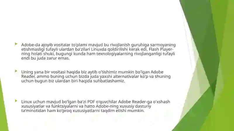 Adobe Reader va Fotix Reader dasturlari tarixi 2