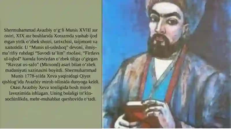 Munis hayoti va ijodi 2