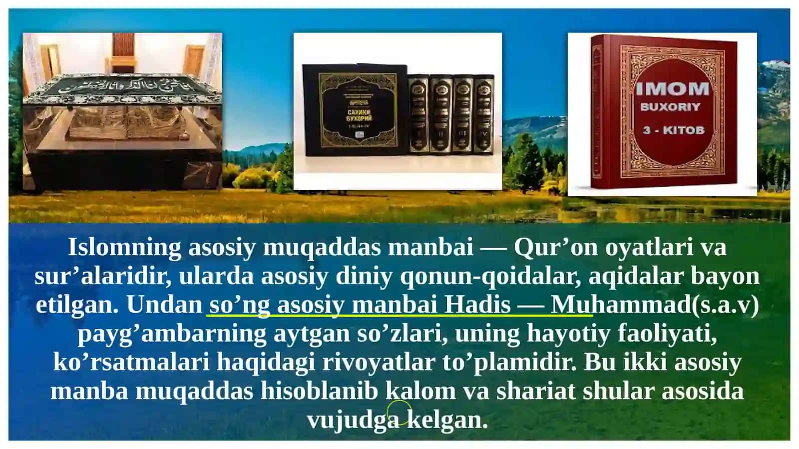 Musulmon Uyg’onishdavrining O’zigaxosxususiyatlari 2