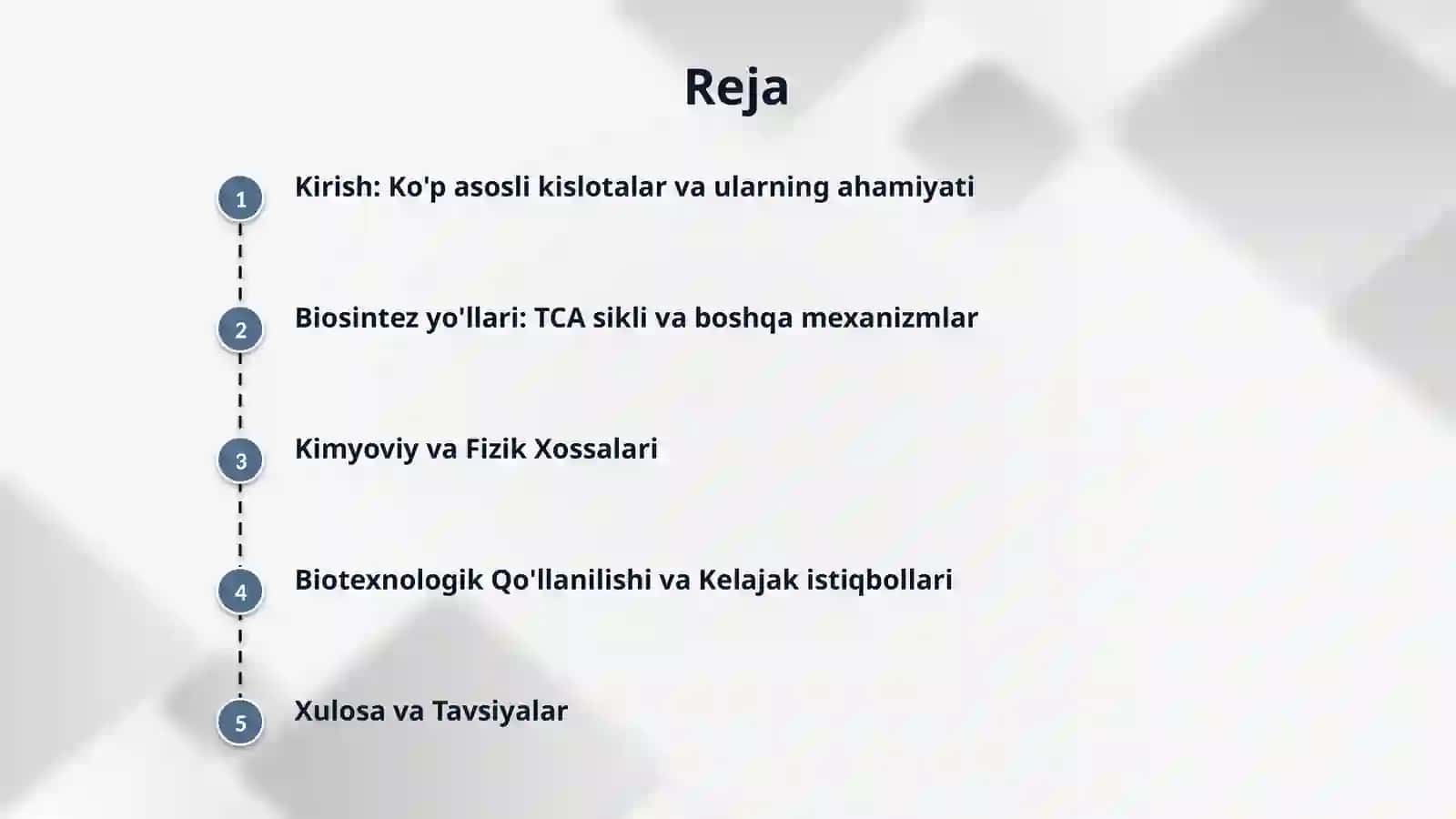 Bir necha asosli Karbon kislotalar sikli. 2