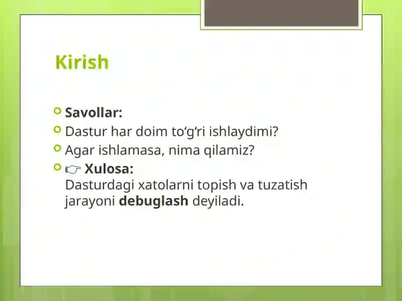 Debuglash 2