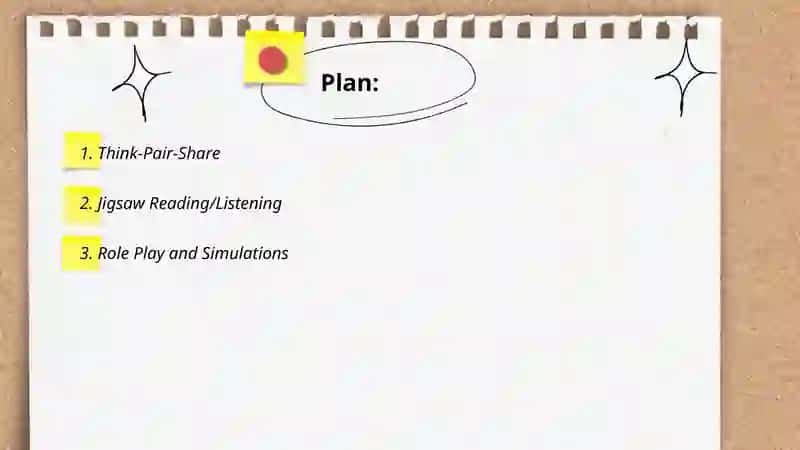 Classroom techniques and activities 2