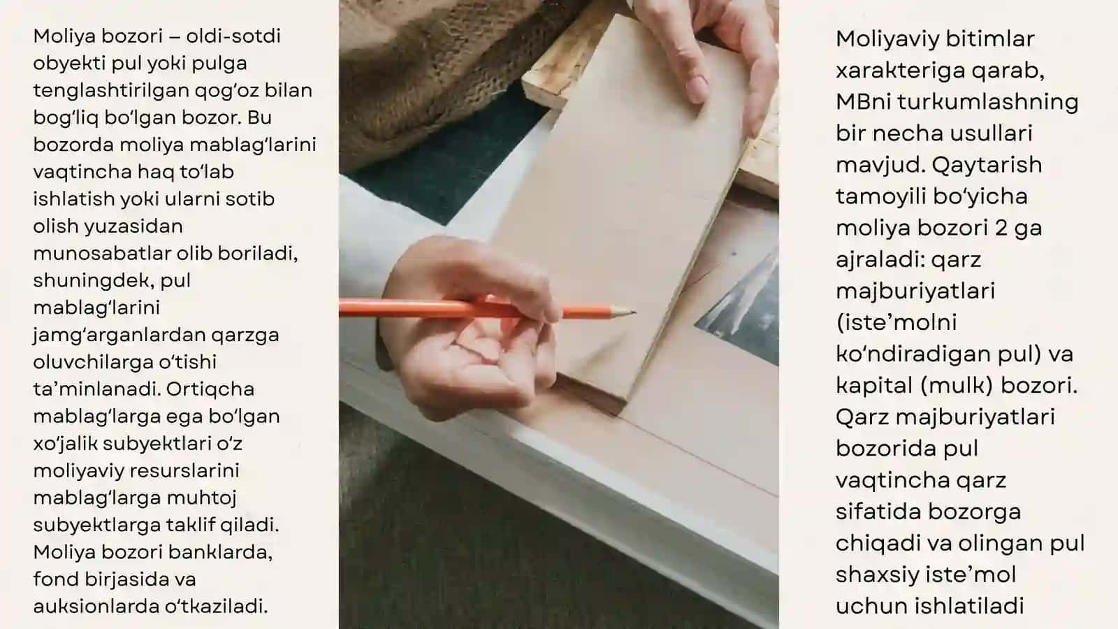 MOLIYAVIY BOZOR VA AKTIVLAR BOZORI OʻZARO BOGʻLIQLIGI 2