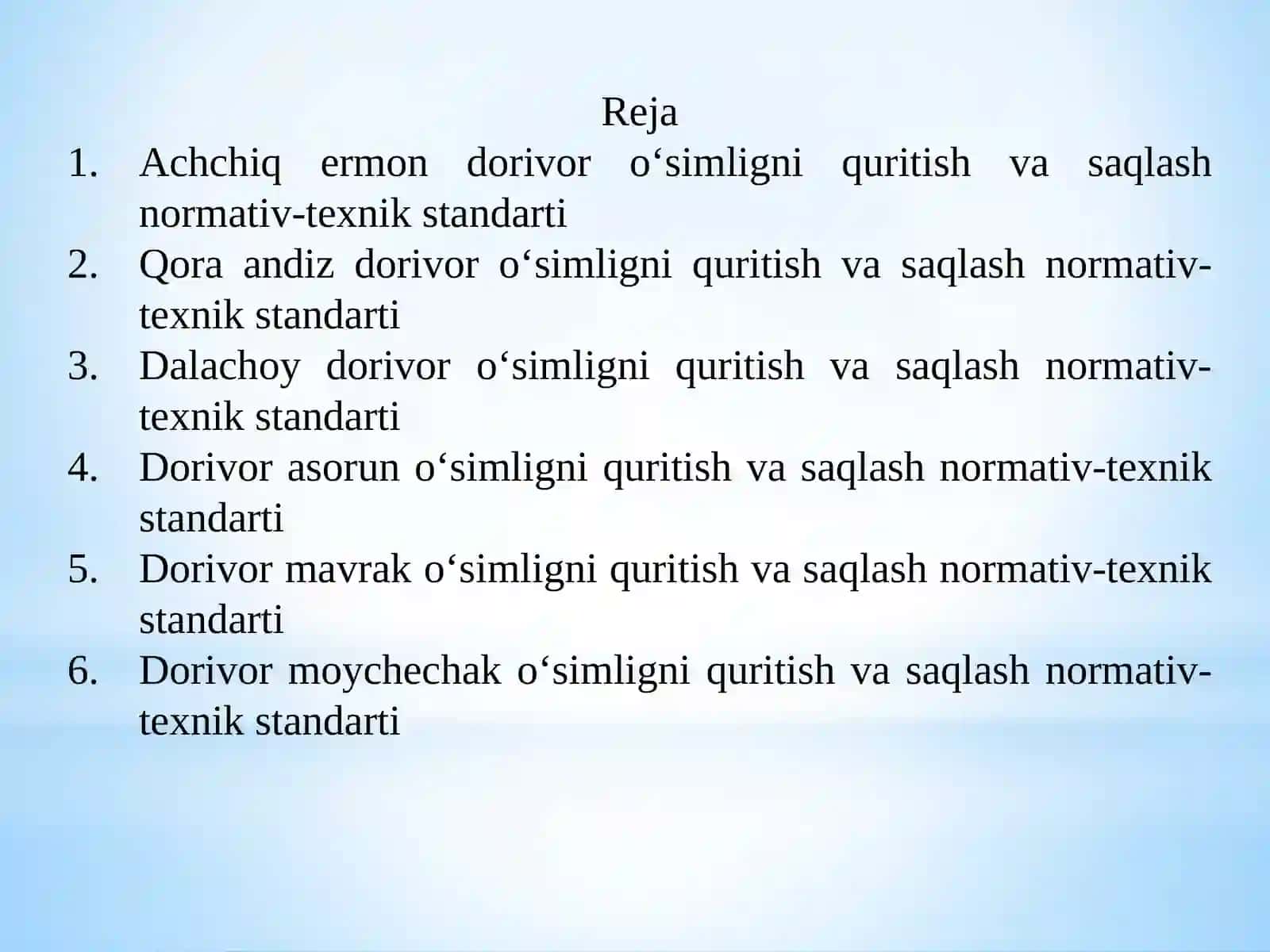 Achchiq ermon dorivoro‘simlig niquritish vasaqlash normativ-texnik standarti 2