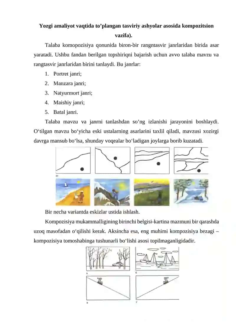 Vatanparvarlik mavzusidagi kompozitsiyalar turkumi 2