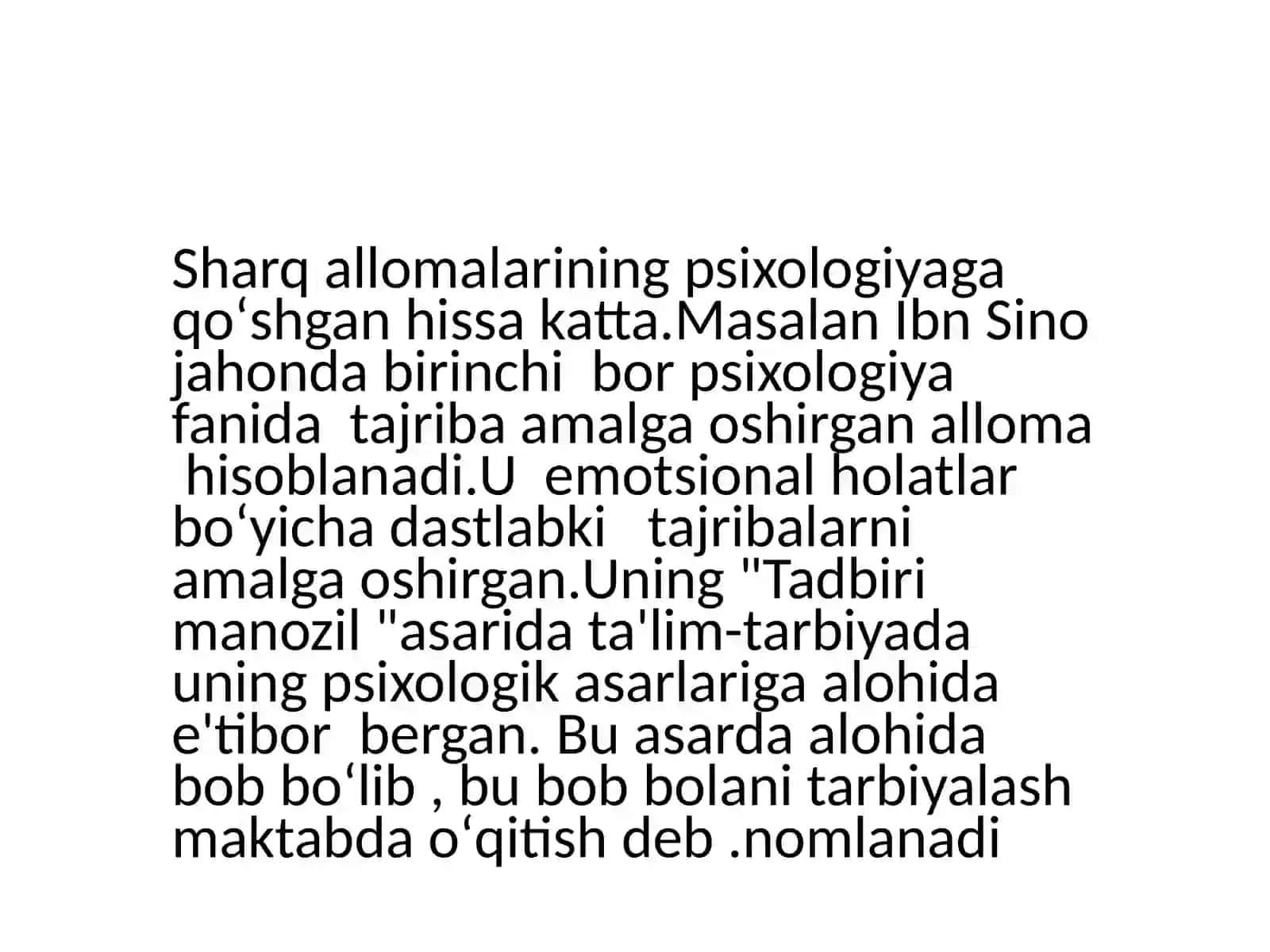 Qadimgi sharq madaniyati psixologiya 2