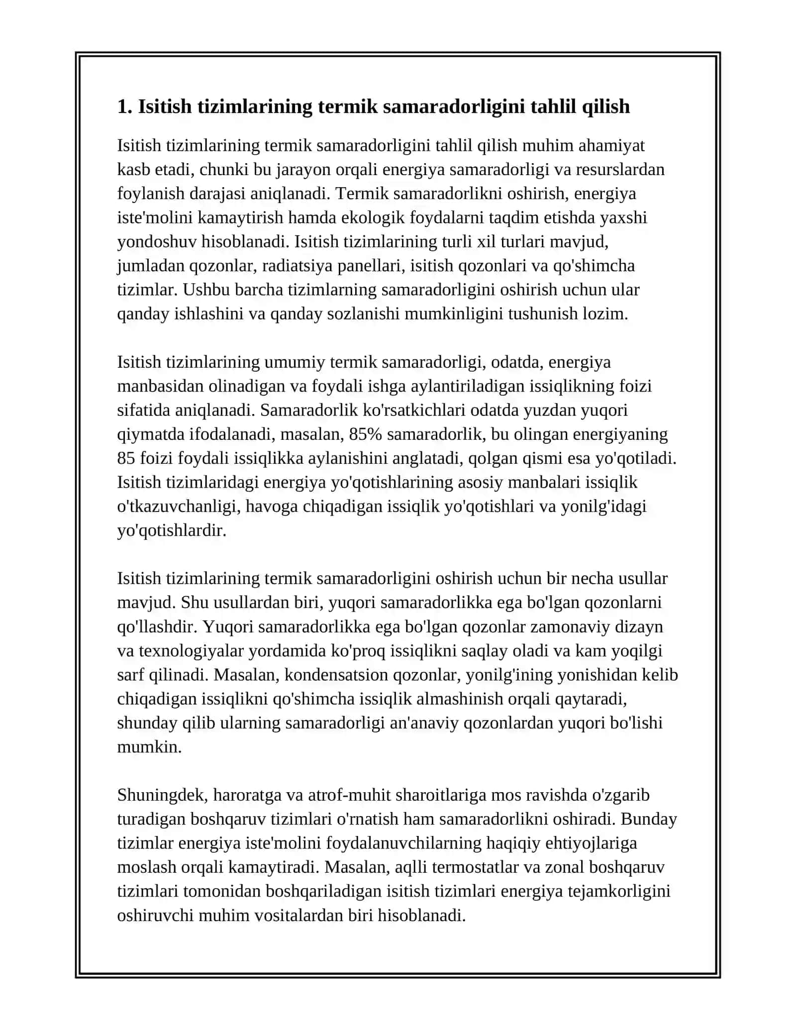 ISITISH VINTELATSIYALASH VA KOMBITSIYALASHNING TAHLILI 2